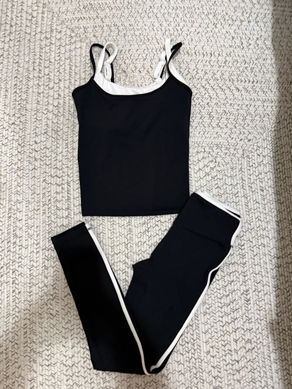 FORM by Sami Clarke SET Layered Tank + Layered Full Leggings